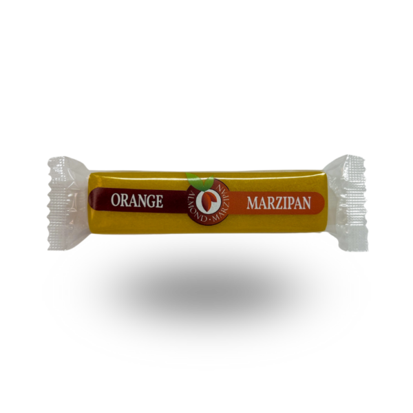 Orange marzipan bar